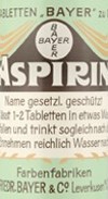 Aspirin, 1912