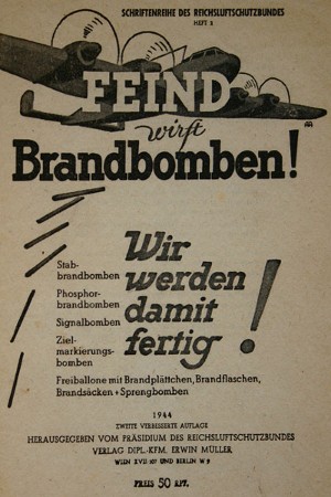 Foto: Propaganda-Broschre des Reichsluftschutzbundes.