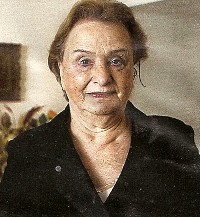 Die 85-jhrige Cilla Itzhaki in ihrer Wohnung in Tel Aviv - sie berlebte den Holocaust.
