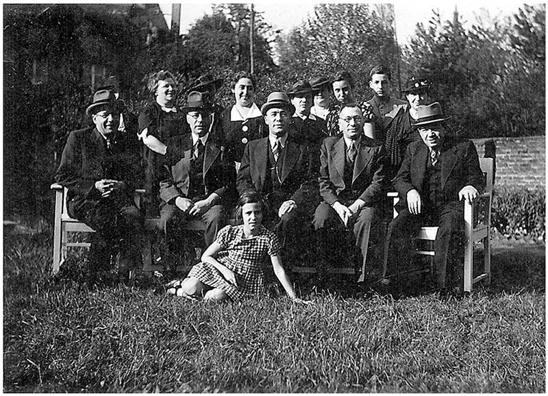 The Alexander family in Gelsenkirchen, 1936