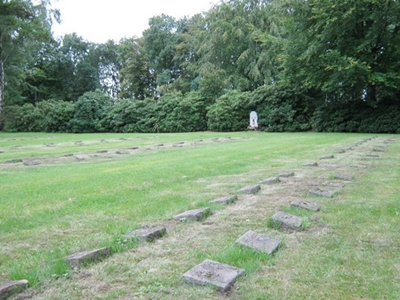 Ostfriedhof in Hllen, Herbst 2011. Auf den unwrdigen Pflegezustand hatte Ursula Mllenberg hingewiesen