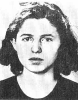 Heldin des jüdischen Widerstandes gegen den Faschismus: Hella Hirsch, 21 Jahre alt, hingerichtet in Berlin am 4. März 1943.