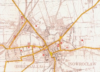 Bild: Karte von Inowroczław