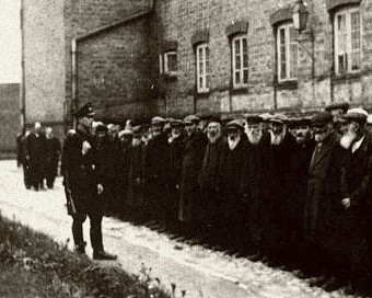 Bild: Juden in Płońsk, 1940