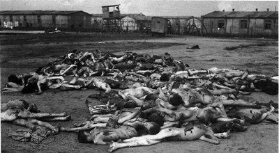 Leichen im KZ Bergen-Belsen