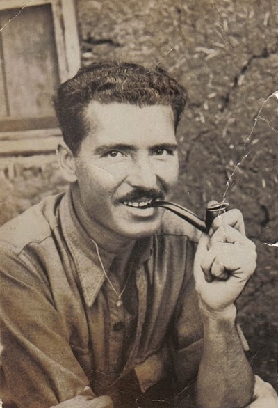 Amedeo Mentrelli 1941 in Messolungi, Griechenland.