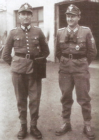 Hauptmann Wilhelm Schmitt führte 1944/45 eine Kompanie des Polizei-Bataillon 65 in Jugoslawien