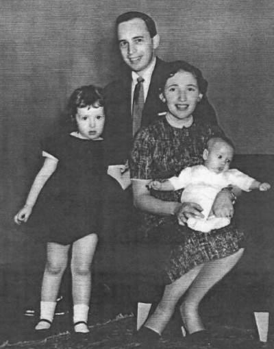 Ralph, Ruth, Sheryll, Kenneth in March 1956