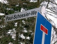 Seit dem 3.Oktober 1966 heißt er so: Der Paul-Schossier-Weg in Buer-Nord