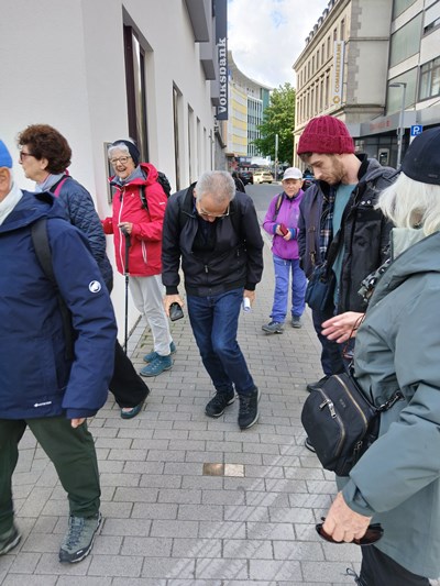 Auf Spurensuche: Nachfahren der Familie Rosendahl/Br�ckheimer in Gelsenkirchen