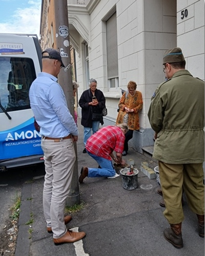 Gelsenkirchen: Stolpersteine erinnern an die Familie Ernst Sondermann