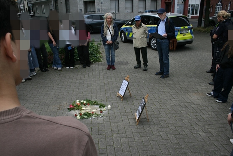 Stolpersteine  f�r Familie Robert Rosendahl
